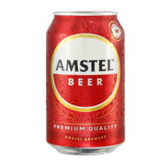 2 Amstel beers 330ml